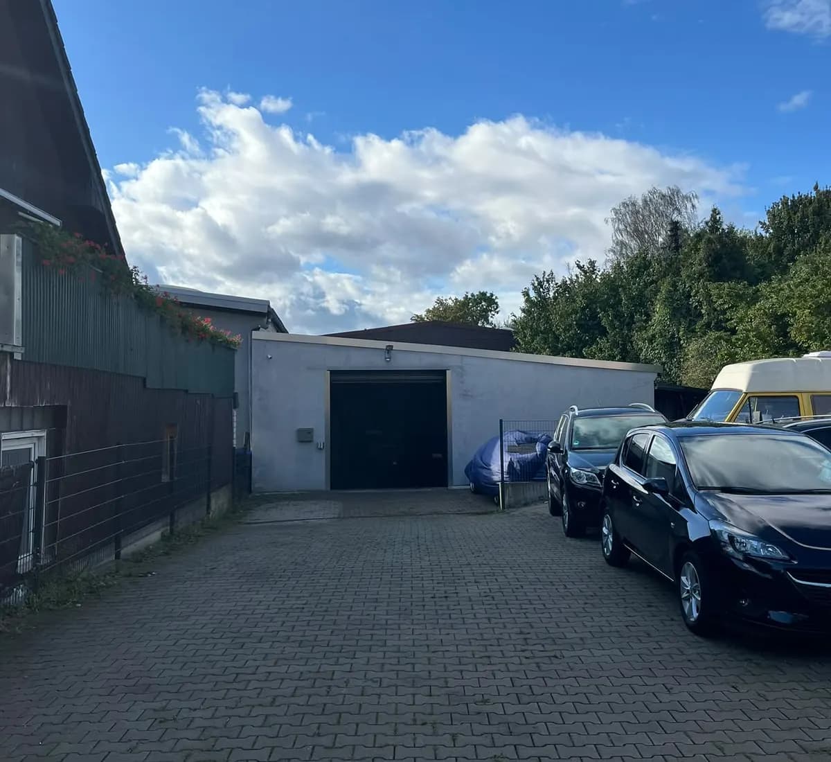 Unsere Halle auf dem Hof in Bad Salzuflen